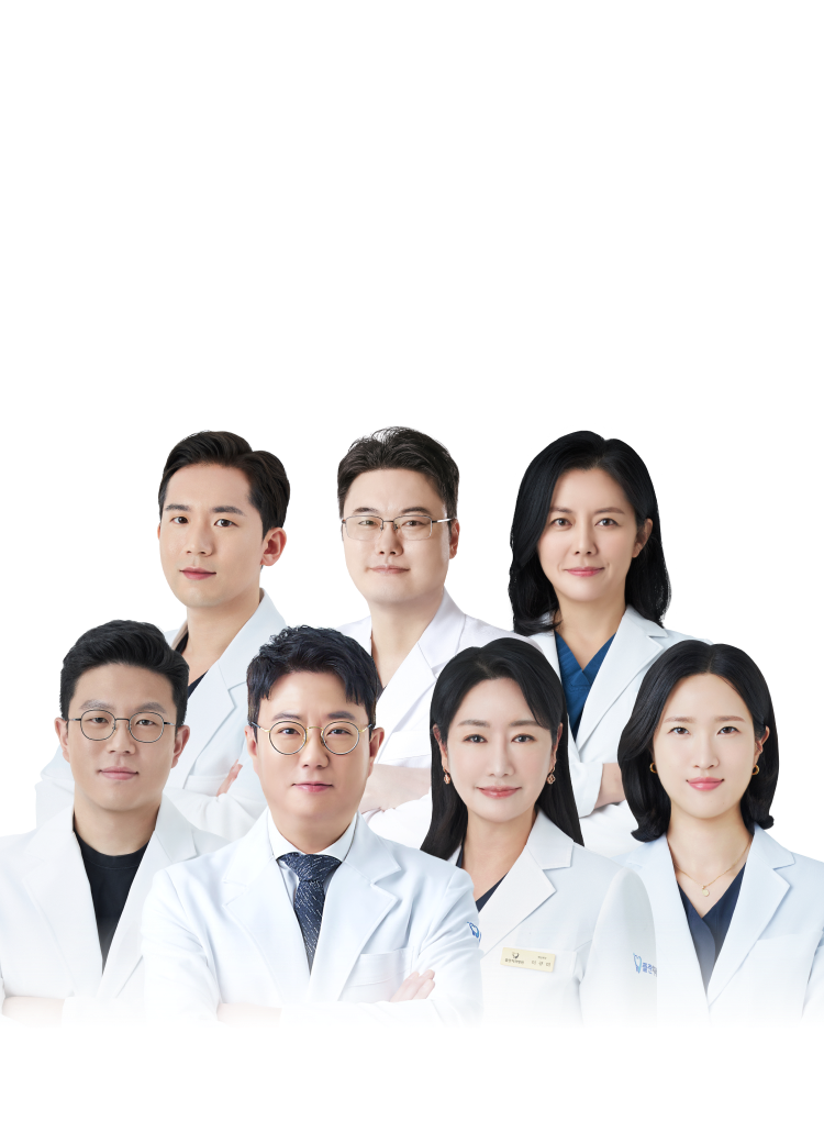 남다른 자신감, 남다른 결과. 임플란트 중점 의료진