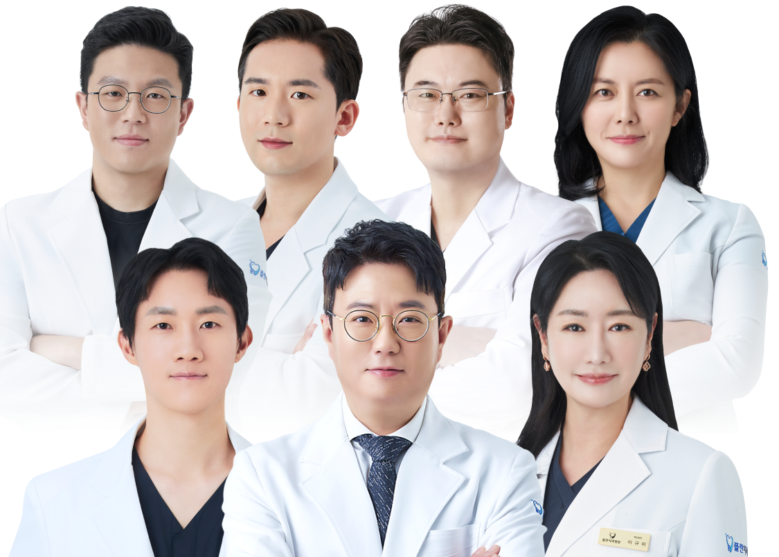 임플란트 전담 의료진들